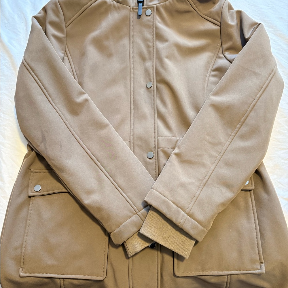 Swiss Tech Men's Tan Trench Coat